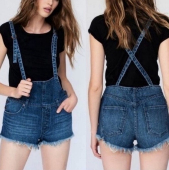 We The Free (2prs) Short Overalls - Picture 2 of 2